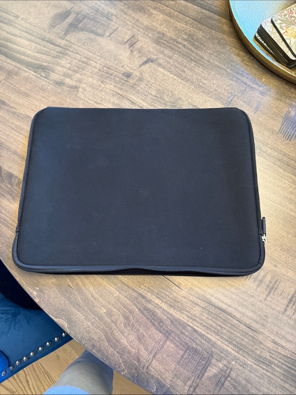 Black Neoprene Tablet Sleeve - Protective Carry Case